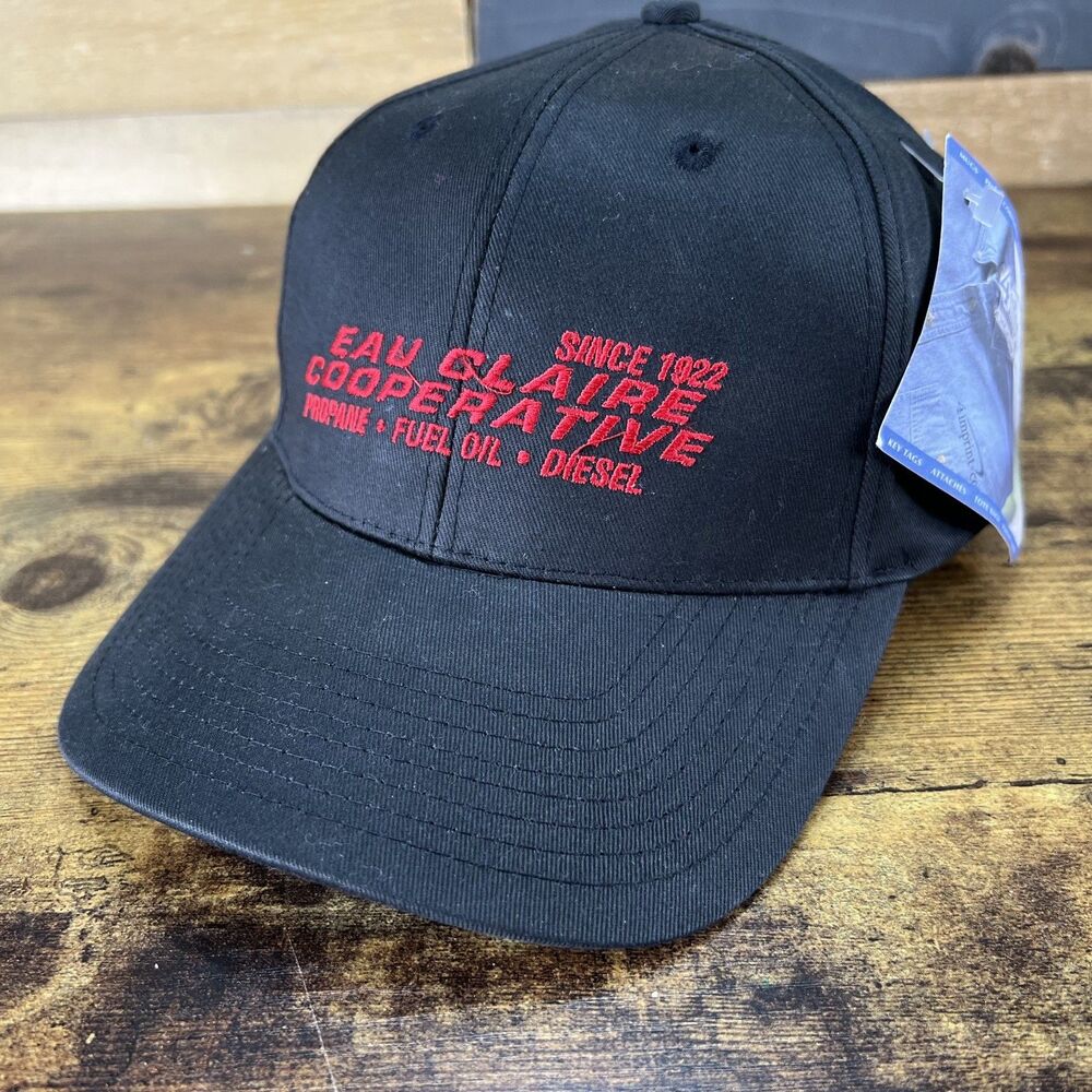 Eau Claire Cooperative Propane Fuel DieselVintage Snap Back Trucker Hat Mesh Cap